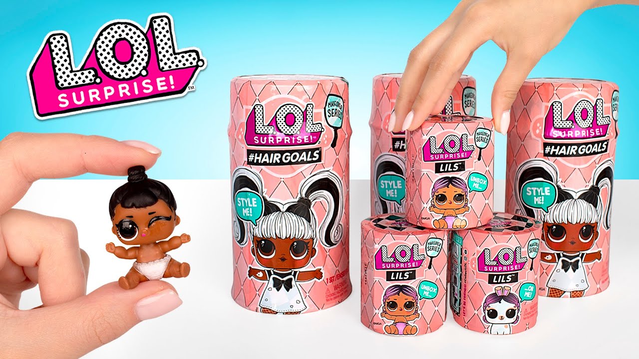 OTWIERAMY 6 różnych zestawów L.O.L. Surprise Dolls Makeover