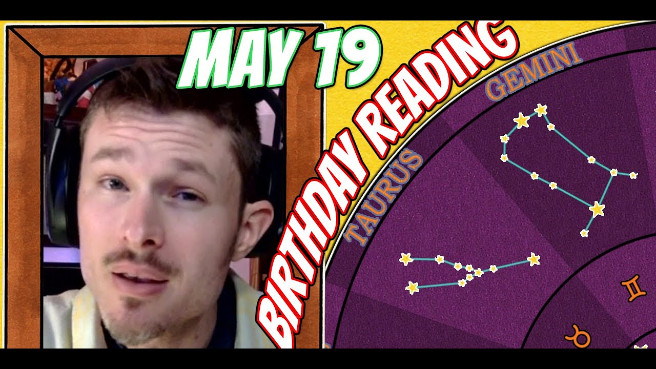 'Secret Language of Birthdays' May 19 Birthday Reading 🪩