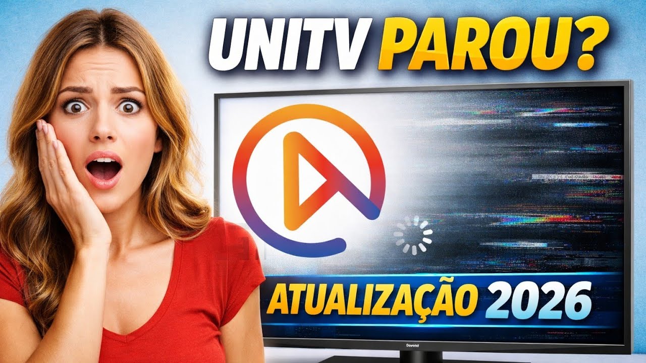 APLICATIVO UNITV Como atualizar resolver problema na nova atualiza&ccedil;&atilde;o