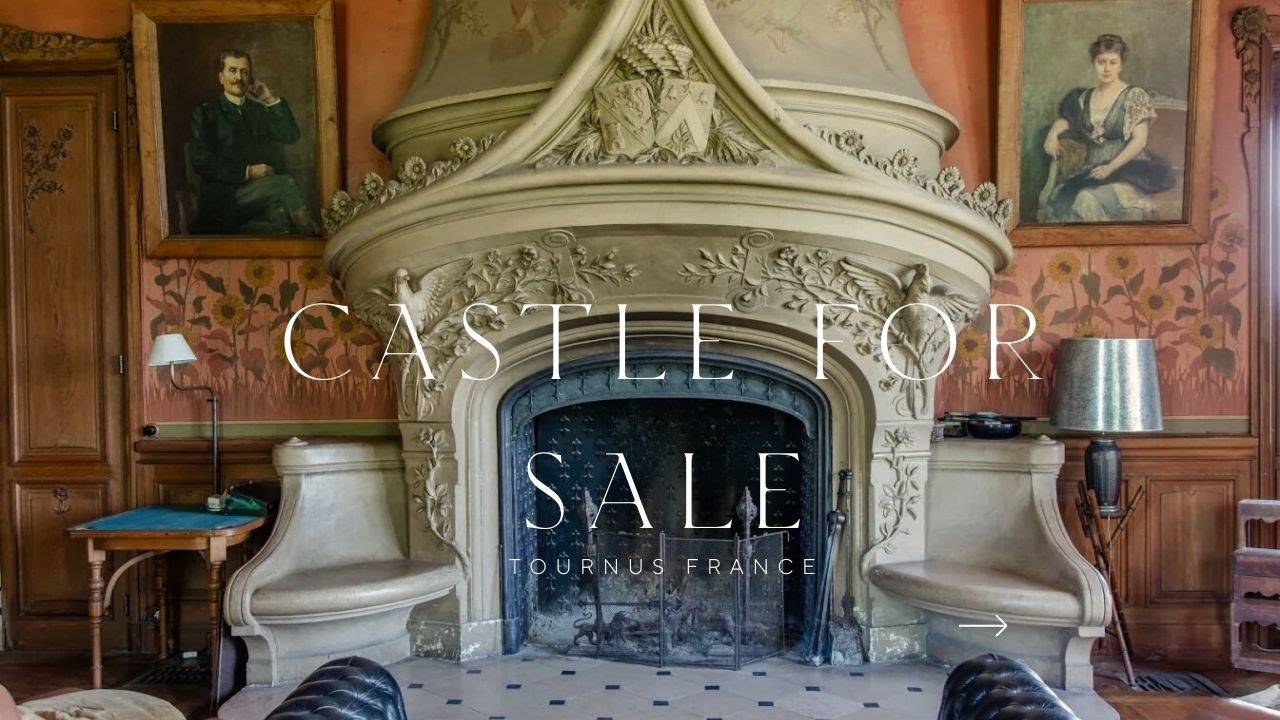 Fairytale Castle For Sale in Tournus France!