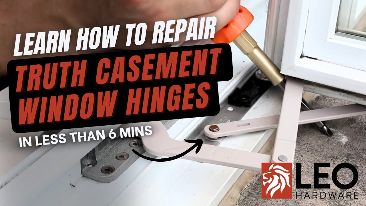 DIY | Casement Window Hinge Replacement Tutorial