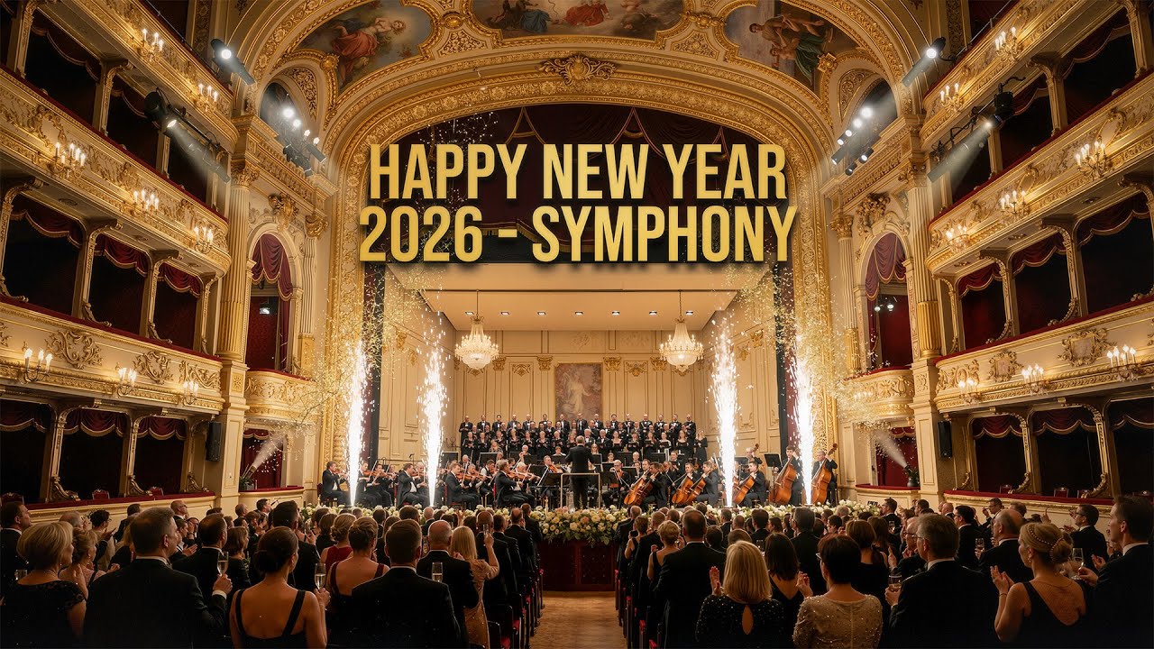 Happy New Year Classic Symphony  ✨ Magical Christmas Carols & Winter Melodies