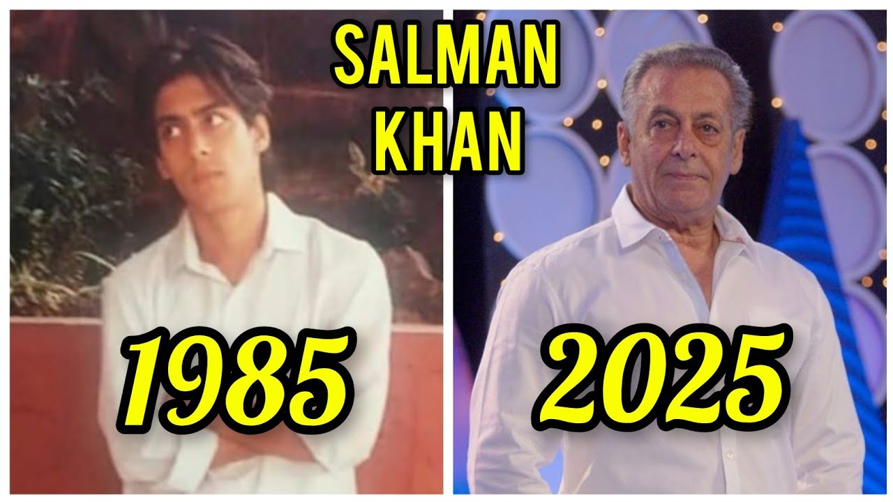 Salman khan age journey transformation 😱| unbelievable | then and now | 2025