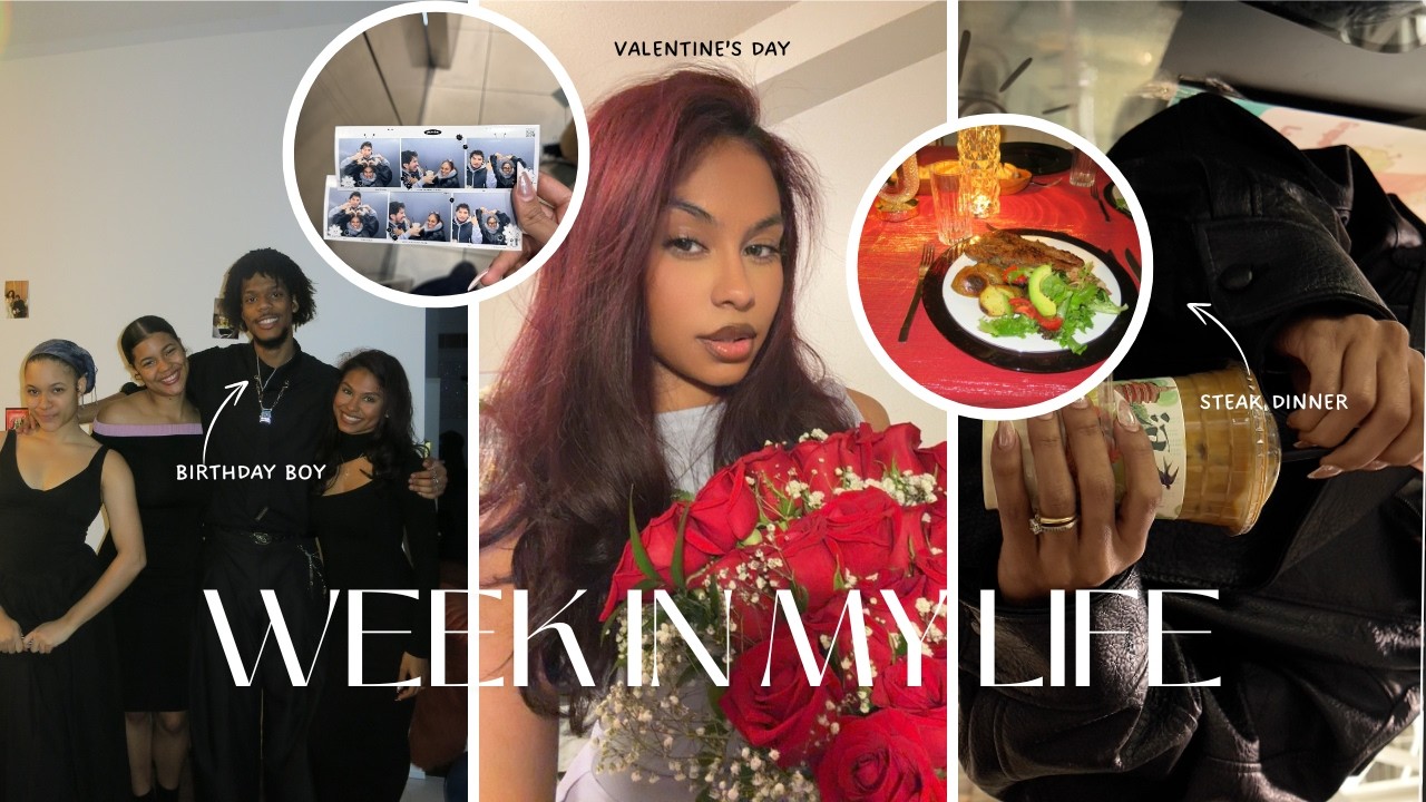 WEEK IN MY LIFE | Getting my new glasses, Valentine's Day + more
