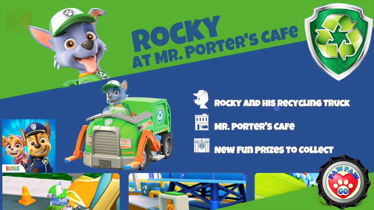 PAW Patrol Rescue World - Big Update - Introducing Rocky!