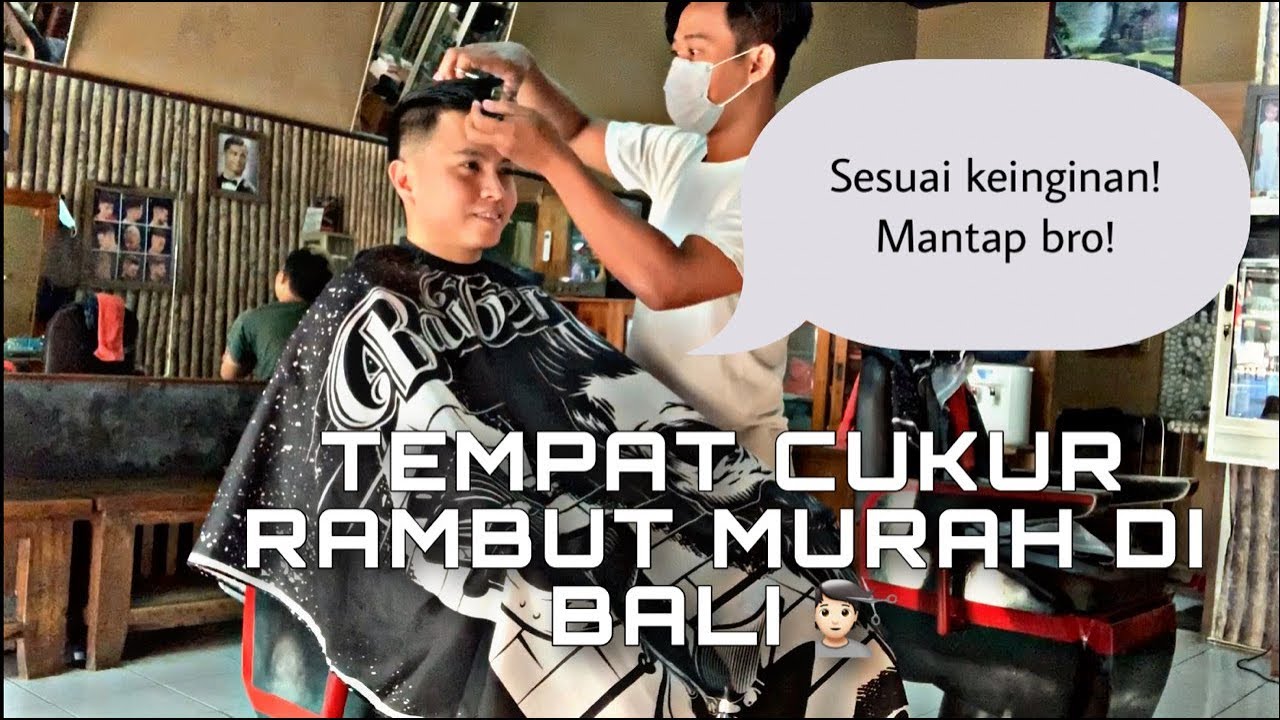 SALAH SATU BARBERSHOP KEREN! | DENPASAR, BALI