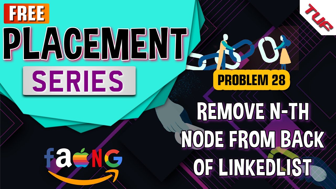 Remove Nth Node From End of Linked List | Amazon | Microsoft | Adobe