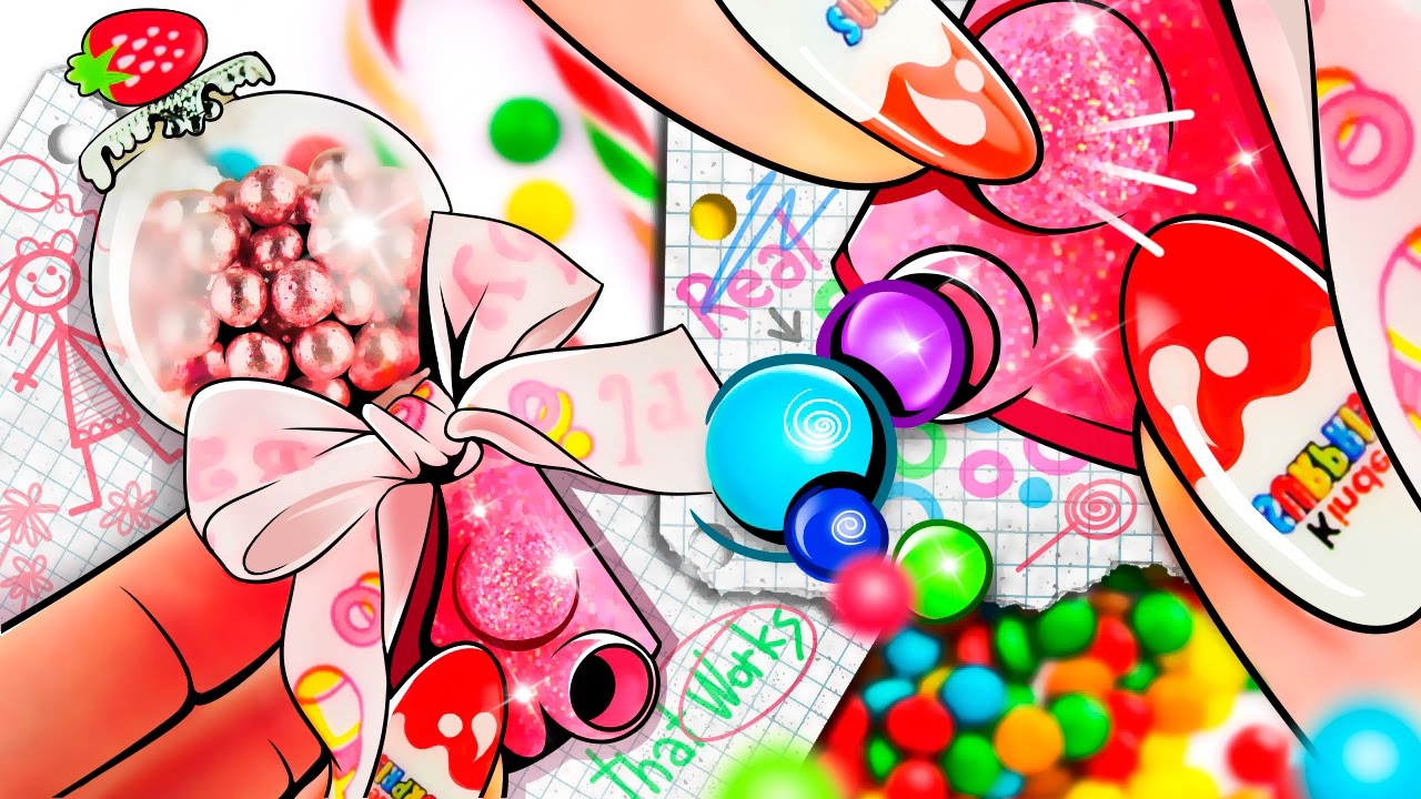 Miniature CANDY MACHINE (actually works) | Christmas Tutorial ♥