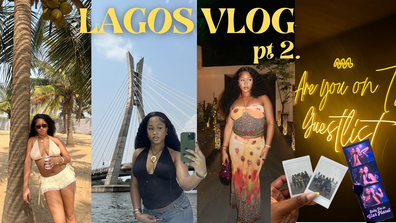 LAGOS LIFESTYLE VLOG | 1.2M NAIRA DINNER AT KOI + BEACH DAYS + GIRLS  NIGHT +BOHO FRENCH CURL BRAIDS
