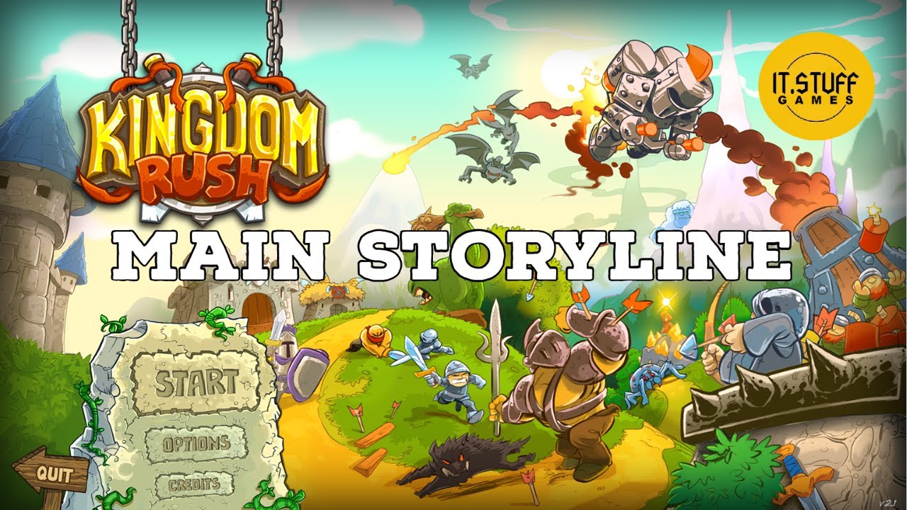 Kingdom Rush Main Storyline Walkthrough - Normal Mode (3 Stars)