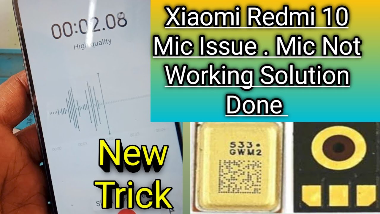How To Fix Xiaomi Redmi 10 Mic Solution | Mic Not Working | New Tricks | Redmi 10 Mic Working Fix |