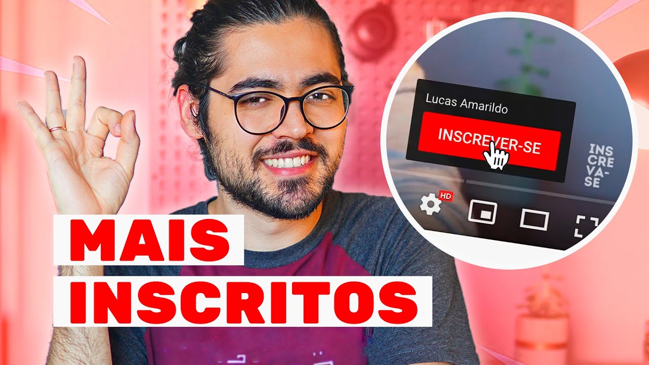 Botão INSCREVER no YouTube! Como adicionar marca d'água ao canal?