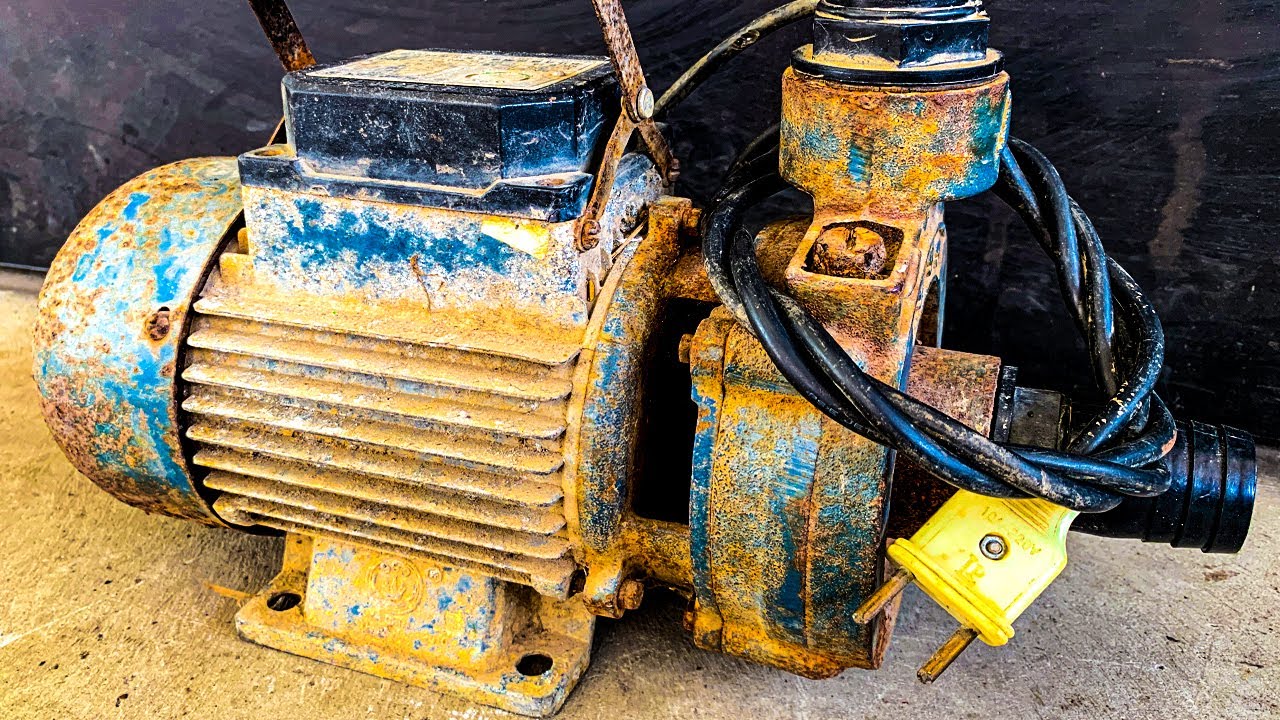 Restore Large Capacity Water Pump // Restore Pump Motor Water