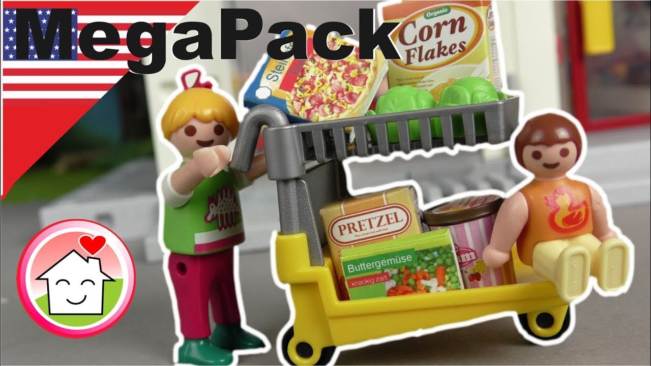 Playmobil Mega Pack – Shopping with the Hauser Family