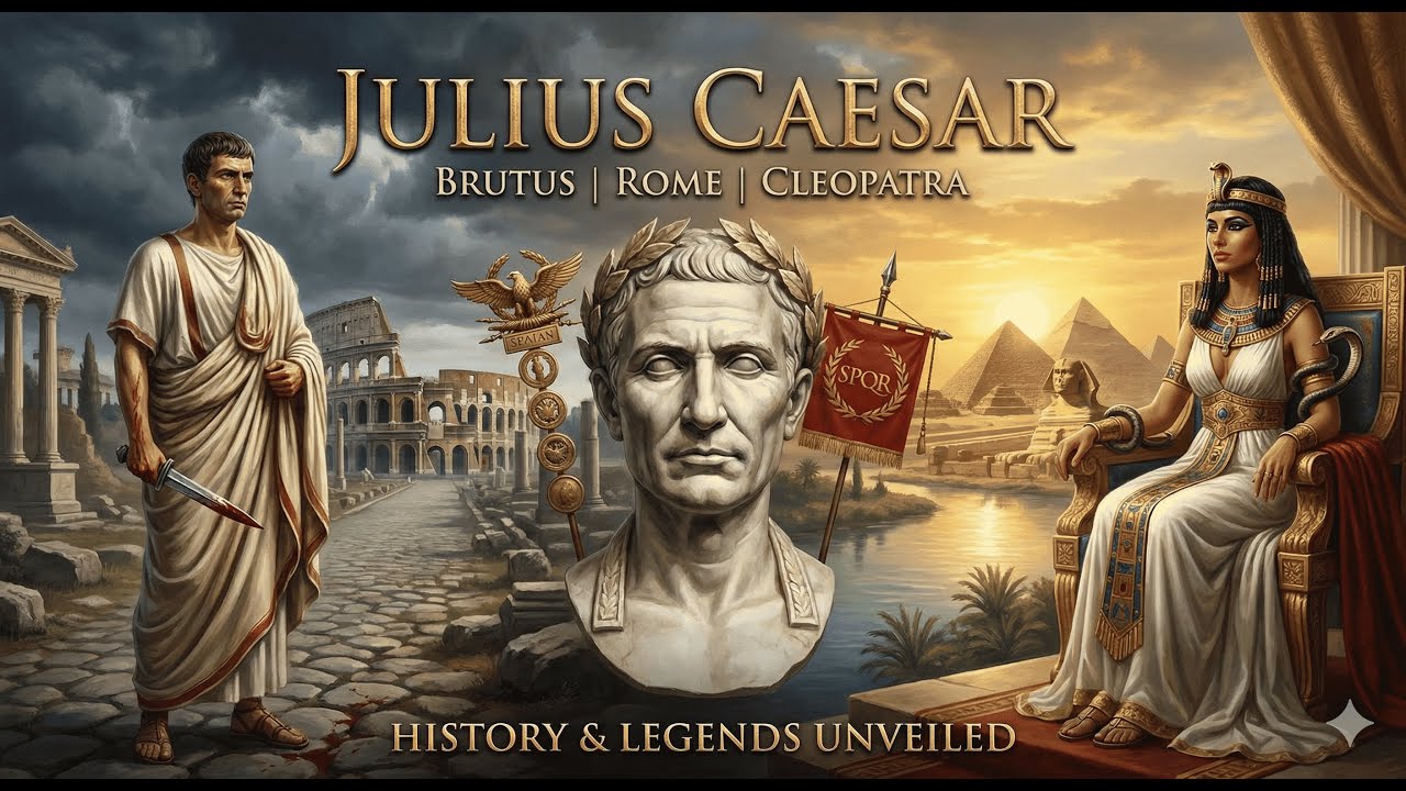 JULIUS CAESAR : Man Who Conquered the World, Betrayed Rome