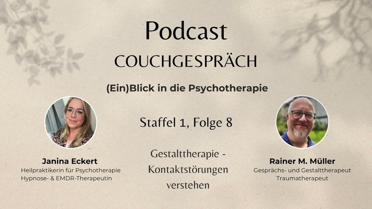 Kontaktstörungen verstehen - Folge 8, Podcast Couchgespräch