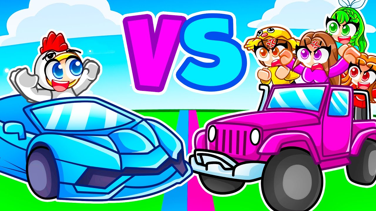 GARÇON VS FILLE Voiture la plus RAPIDE de Roblox !
