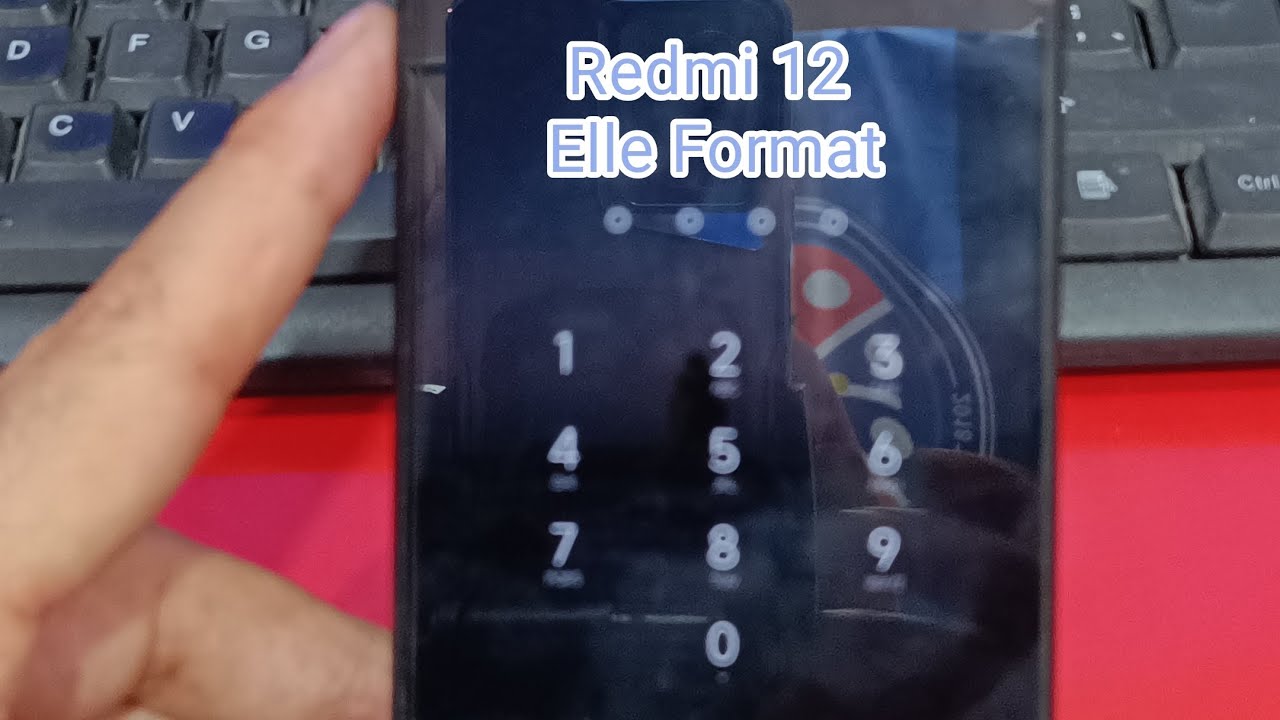 Xiaomi Redmi 12 unutulan desen,şifre için elle format atma,sıfırlama, şifre kırma,hard reset yapma📲💯