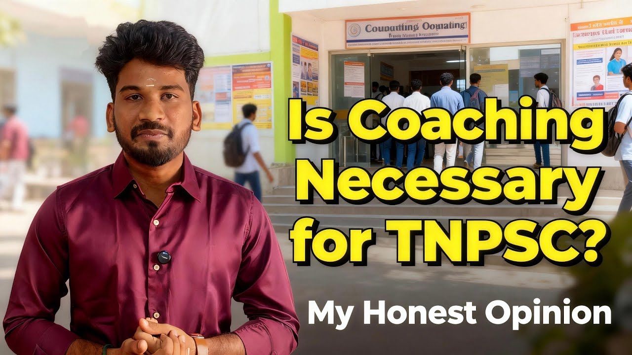 🚨 Before Joining TNPSC Coaching Watch This | Coaching vs Self Study Reality 🎯📚