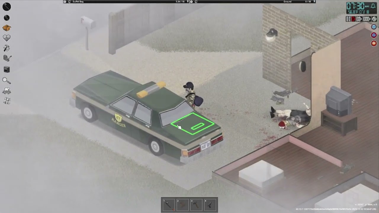 7/18/93 "Sneaking Home" | The Legend of Garth McCoy | Project Zomboid