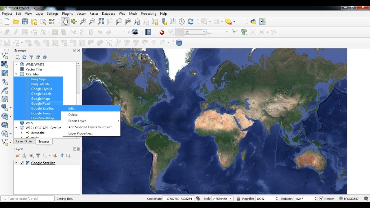 Customize all kinds of Base Map in QGIS 3.14|Arun|GIS Explorer|