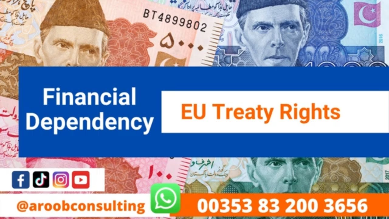 How to prove  Financial dependency for EU Treaty Rights
