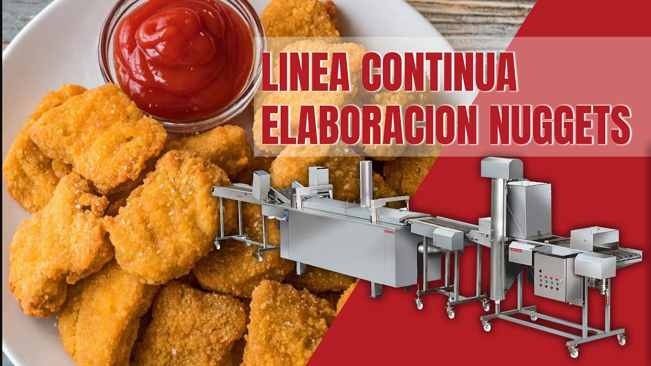 LINEA CONTINUA ELABORACION NUGGETS