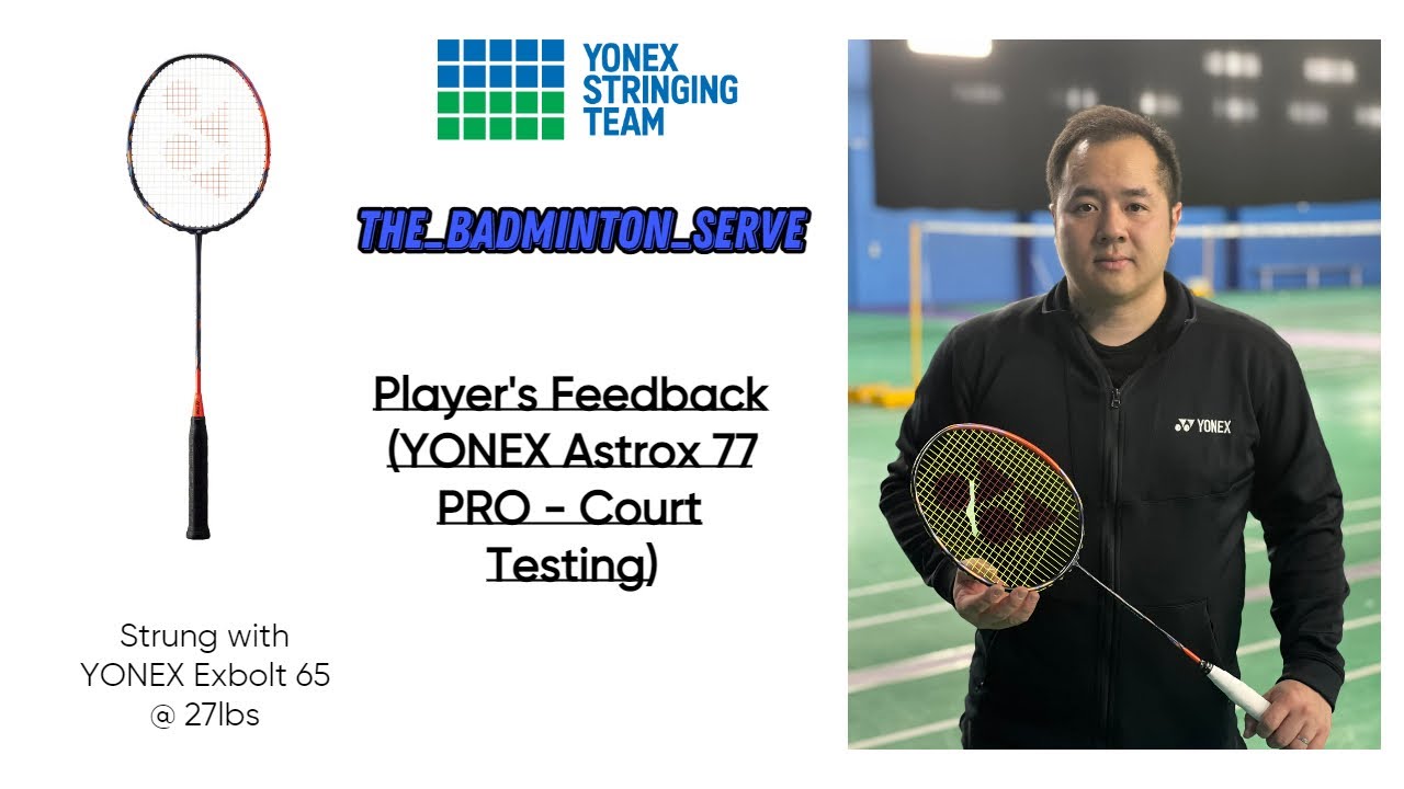 Тест/отзыв игрока &mdash; НОВЫЙ YONEX Astrox 77 Pro