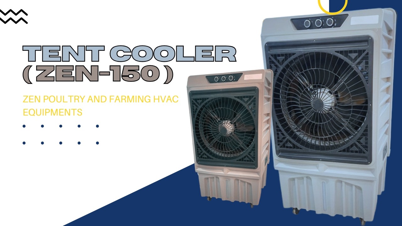 TENT COOLER ( ZEN-150 ) #tentcooler #industrialexhaustfan #zenproducts #industrialcoolers