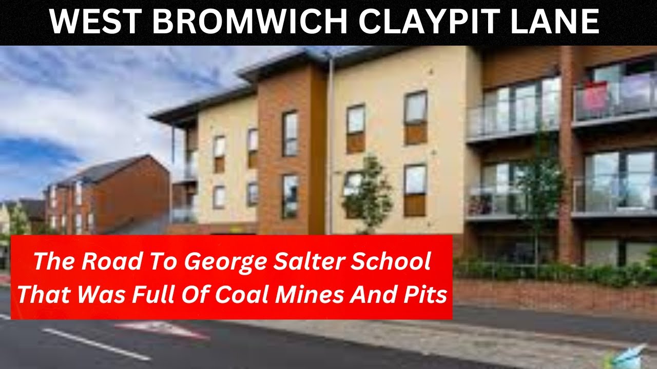 WEST BROMWICH CLAYPIT LANE, The road to George Salter SCHOOL along Mine shaft Alley