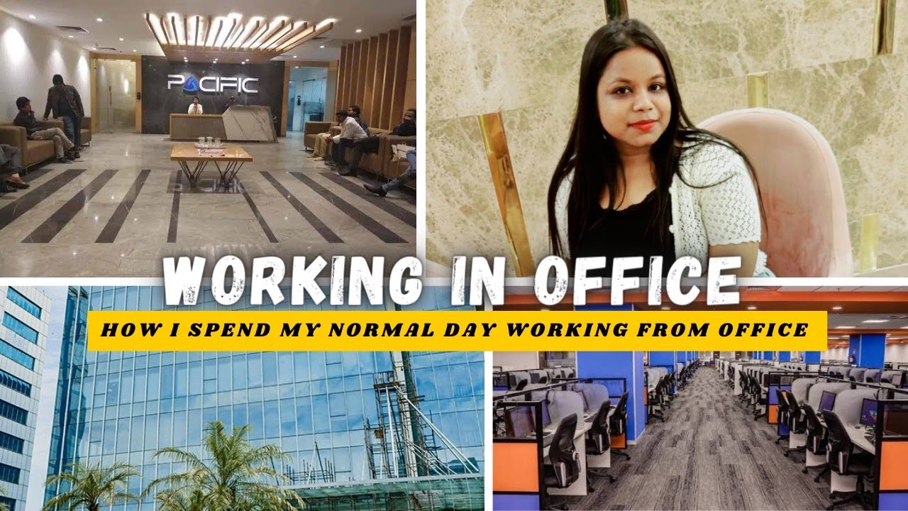 A day working from office | Office Tour | Pacific BPO International Company @Noida | Full Vlog