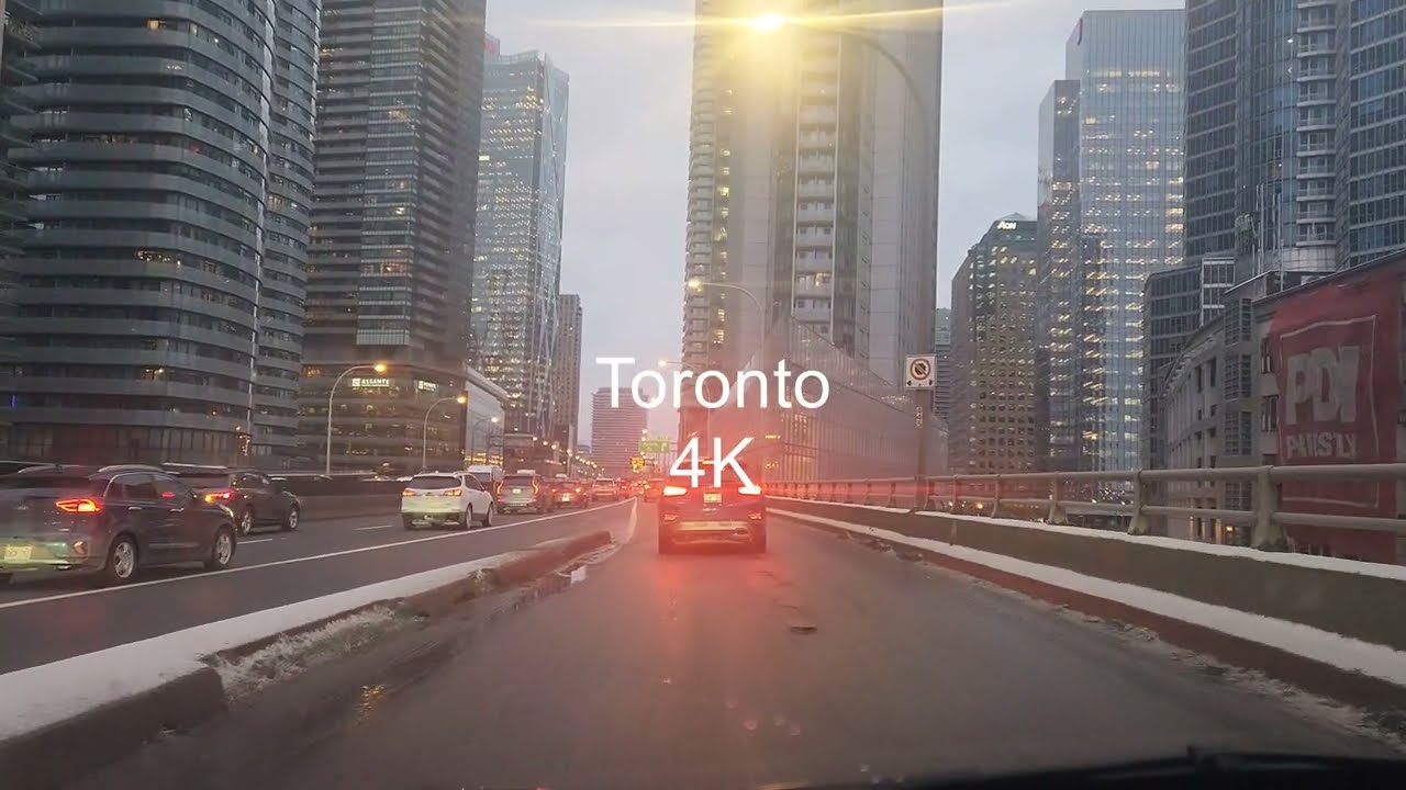 Toronto Evening Rush -4K