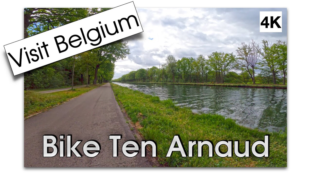 Bike Stroll: from Herentals to Ten Arnaud (Geel, Belgium) 4K