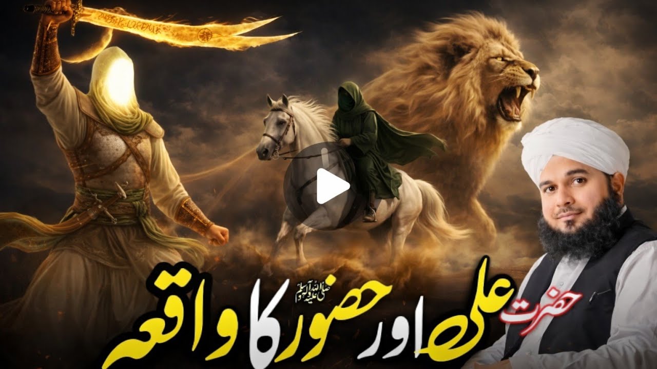 Hazrat Ali & Huzoorka-Full-Emotional-Waqia II Islamic Bayanat PerAjmalRazaqadri
