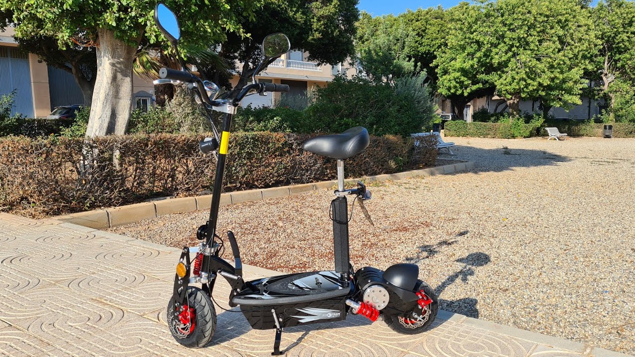 Montaje patinete eléctrico 36V con motor 1000W