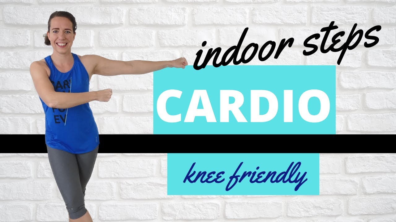 30 Minute Cardio Workout for Beginners – Fat Burning and Low Impact Only – Stepping Exercises