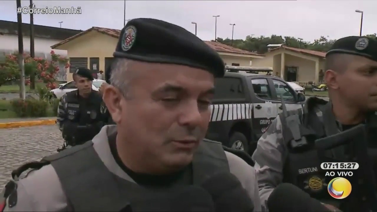 Informações de mais preso chegando no PB1