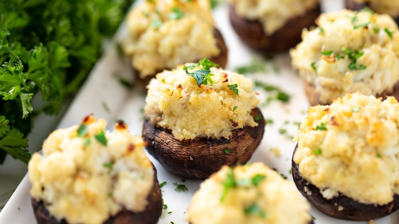 How to Make Easy Crab Stuffed Mushrooms