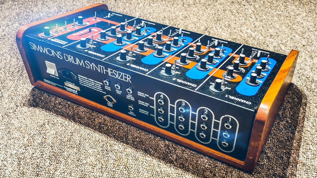 Origins of a Legend - The Simmons SDS-3 Drum Synthesizer from 1978