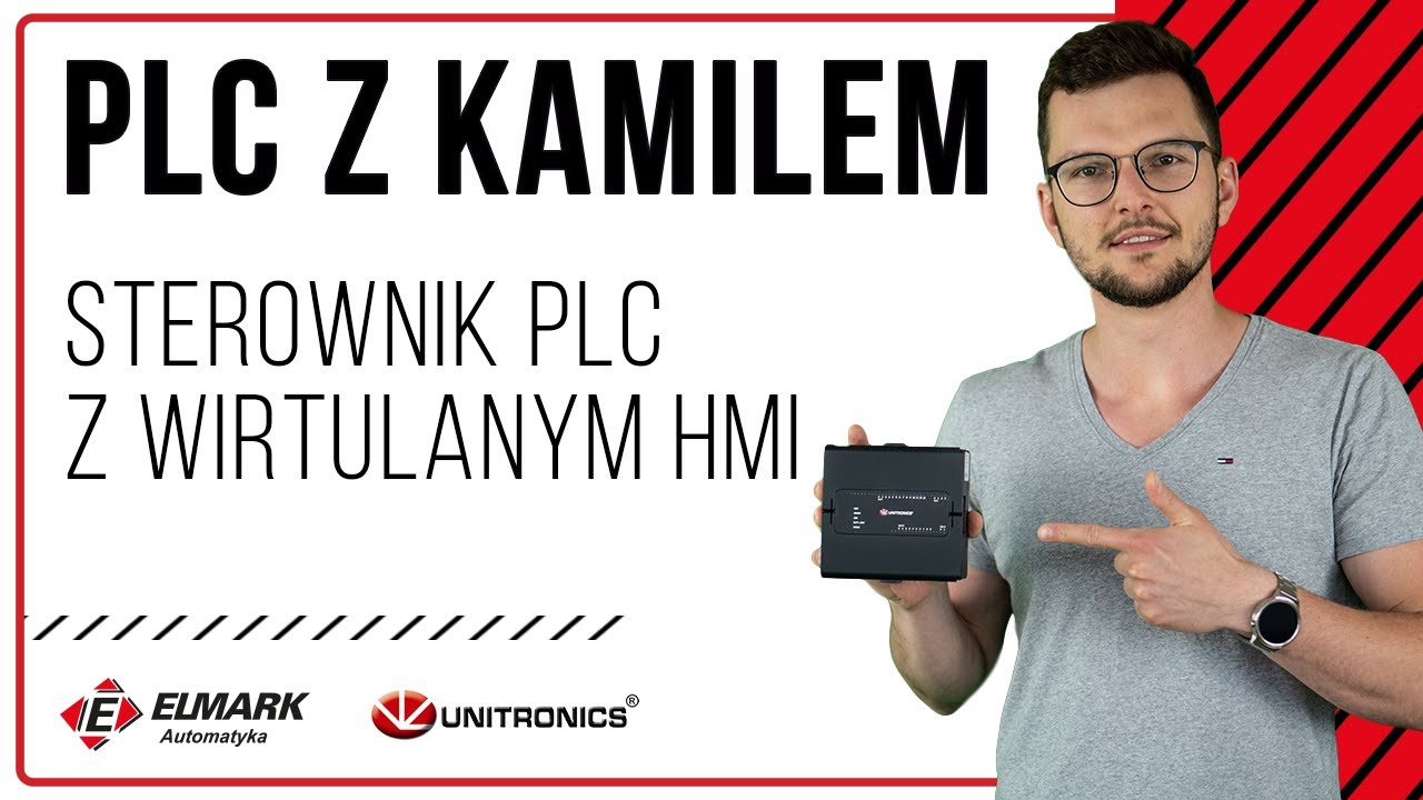 PLC z Kamilem: sterownik Unistream PLC z wirtualnym HMI