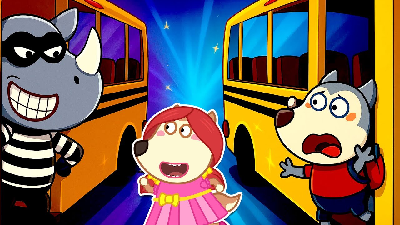 Pare, Lucy! Não Entre em Carros de Estranhos! - Segurança Infantil🎬 Coleção de desenhos animados