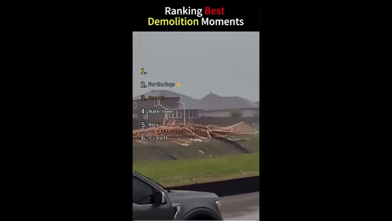 Ranking best demolition moments