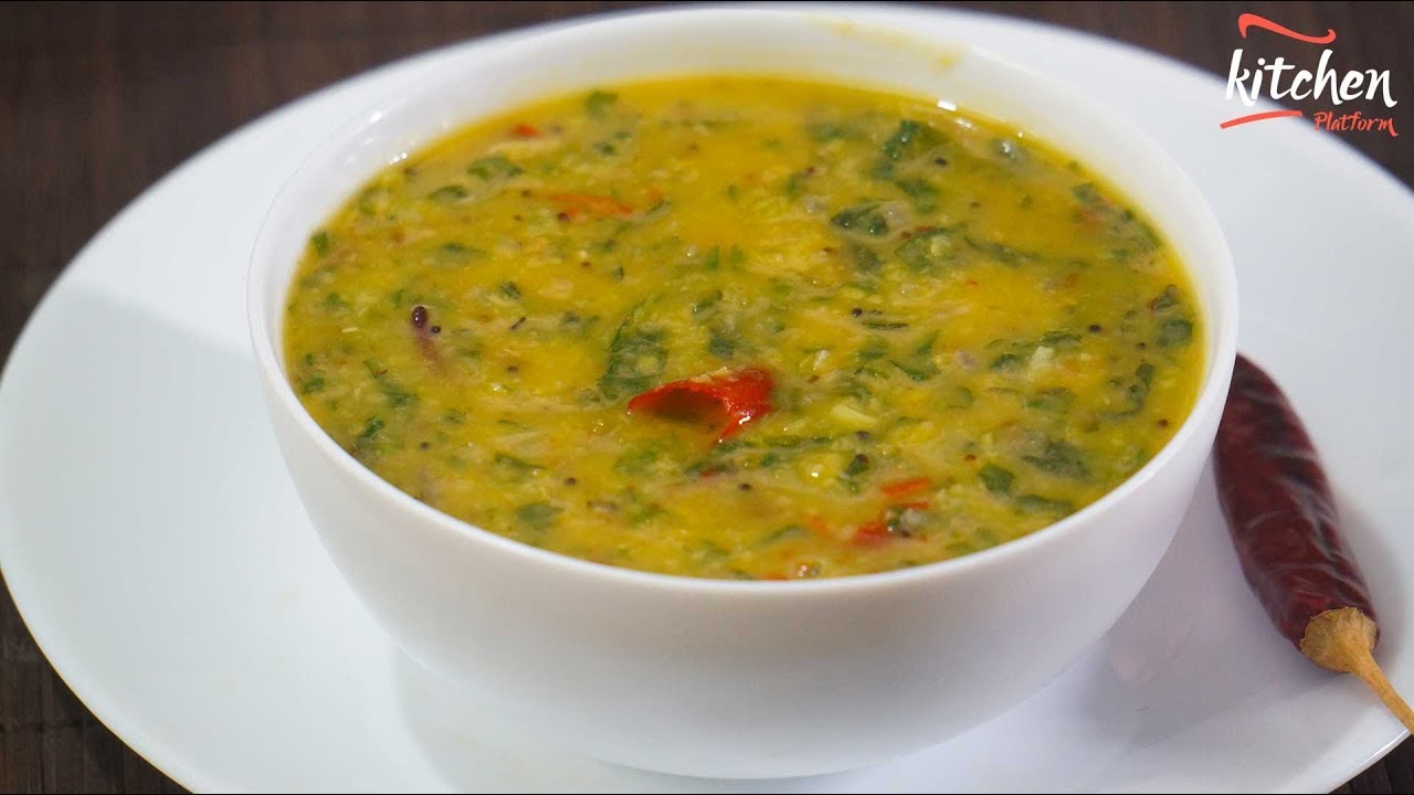 Vendhaya Keerai Kootu - Methi Dal - Fenugreek Dal
