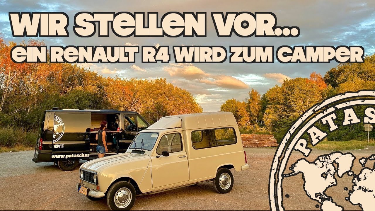 Fahrzeugvorstellung | Vom Renault R4 F6 zum Mini-Camper #1