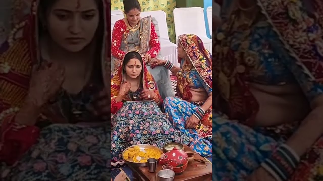 भाभी जी ना‌नद  बाई को घरवा देते हुए,आप के कसे देते हैं##trendingshortvideo###viralvideo###