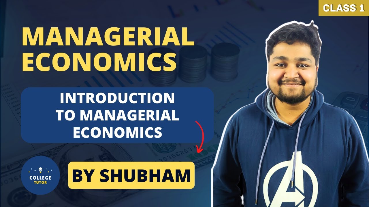 What is Managerial Economics? | BBA/BCom Semester Exams 2025
