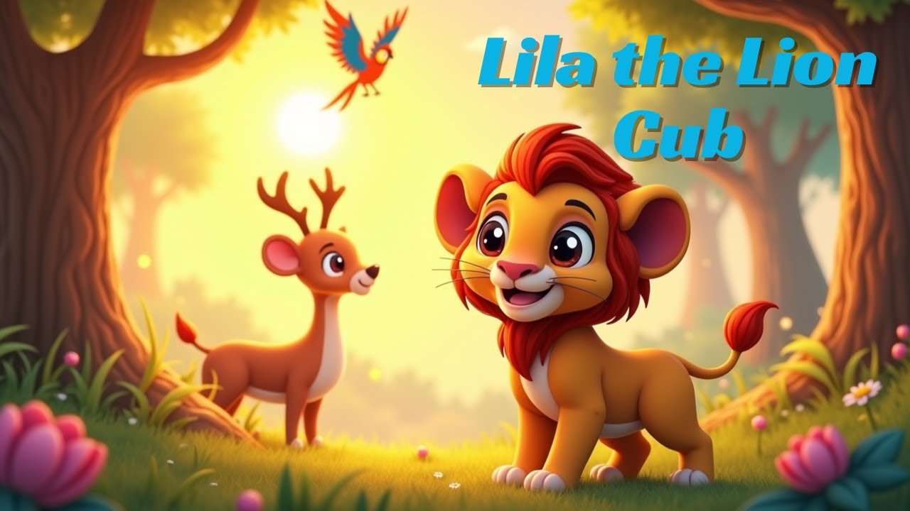 Lila the Lion Cub| The Magical forest | Bedtime stories | Cuentos para dormir | Histoires au coucher