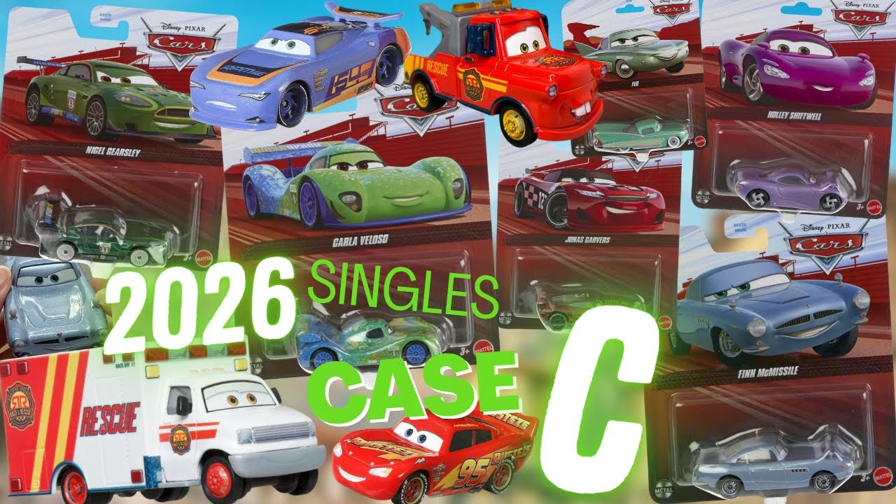Представлен корпус C для литых фигурок Mattel Disney•Pixar Cars 2026 года