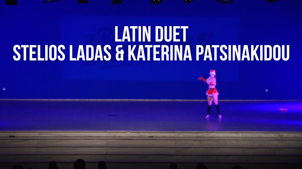 Latin Duet - Stelios Ladas & Katerina Patsinakidou I The ProDancers Studio Christmas Show 2018