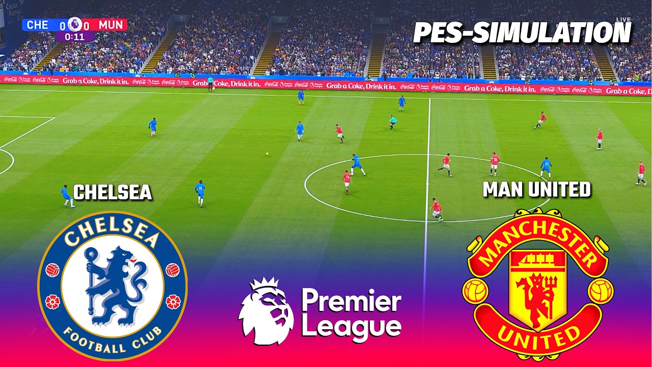 Chelsea kontra Manchester United | Premier League 2025/26 | Symulacja PES 21